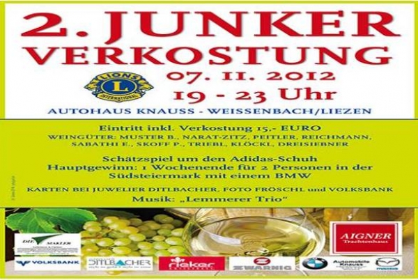 2. Junkerverkostung